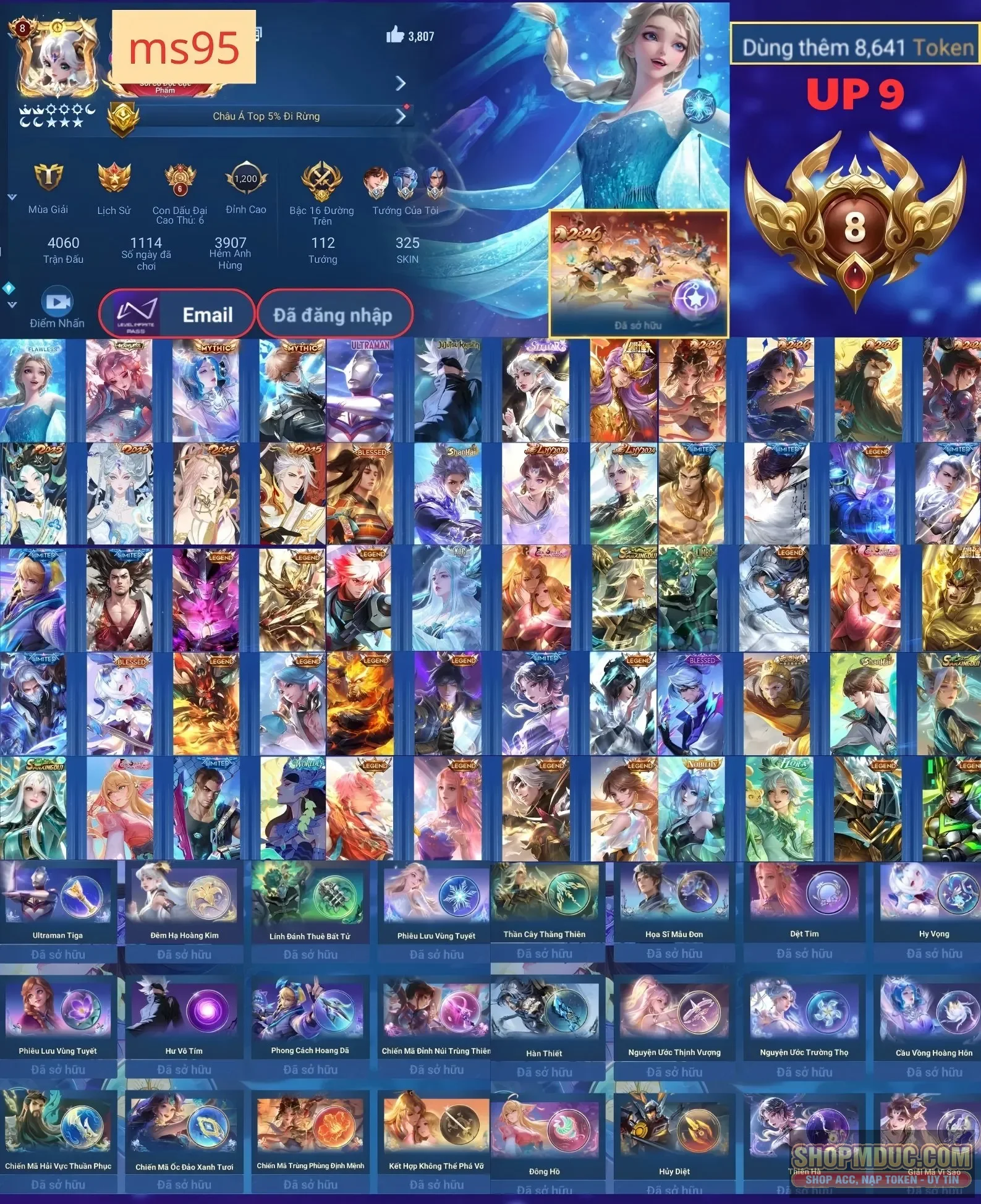 vip 8 sắp lên vip 9